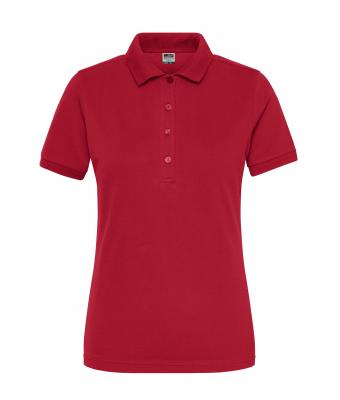 Donna Ladies' BIO Stretch-Polo Work - SOLID - Red 8704