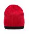 Unisex Knitted Hat Red/black 8432